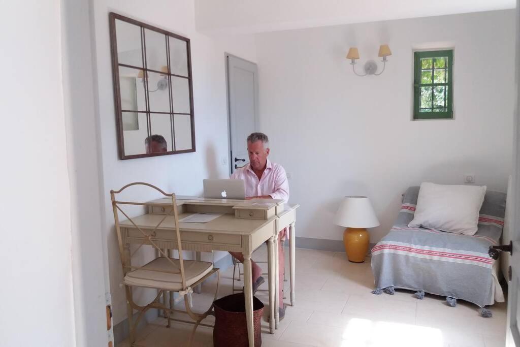 Bastide Au Milieu Des Vignes Et Des Oliviers Aups Villa Dış mekan fotoğraf