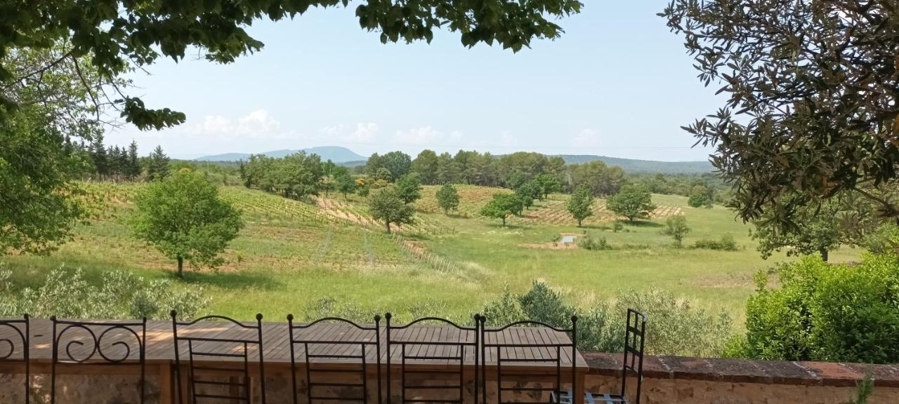 Bastide Au Milieu Des Vignes Et Des Oliviers Aups Villa Dış mekan fotoğraf